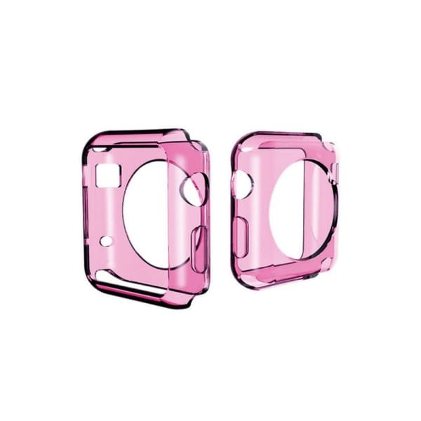 Apple Watch 42mm silikondeksel : Farge - Rosa