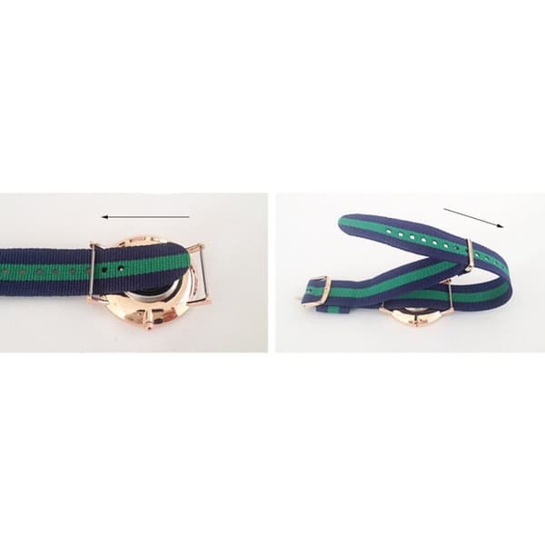 natoband kvinders ur 18mm