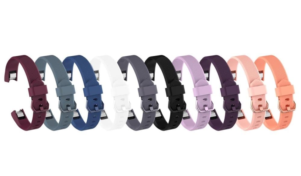 Reimer til Fitbit Alta / Alta HR i 10-pakning av silikon S