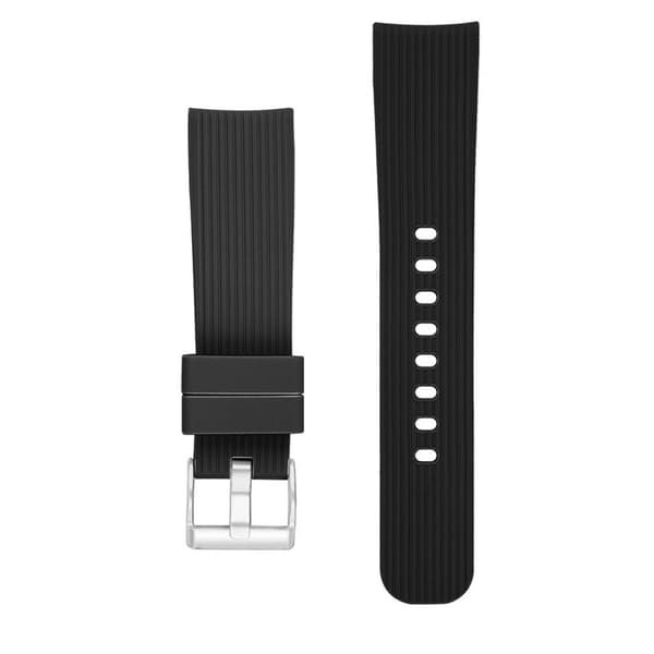 INF Klokkerem til Samsung Galaxy Watch 42 mm i silikon (S) Sort