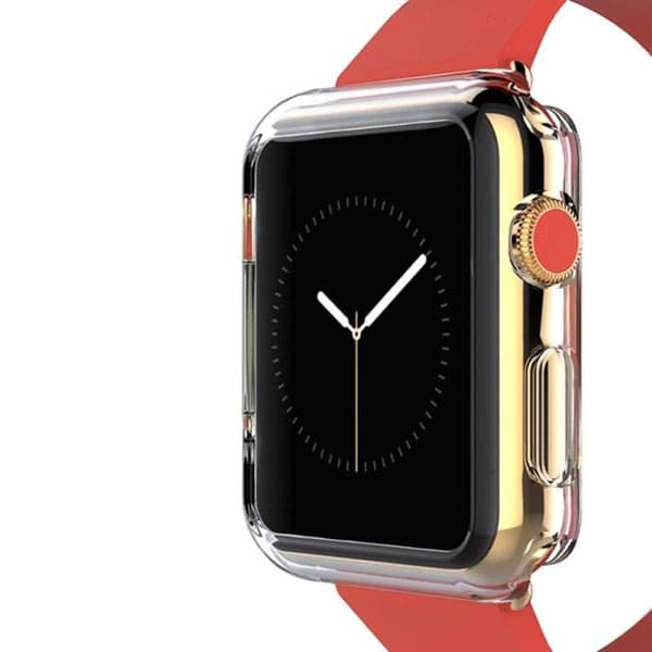 2-PACK Ultratunn TPU Skal Apple Watch 42mm
