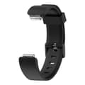 Pikkukuva 1 / 4: Silikoniranneke Fitbit Inspire / Inspire HR - L Musta