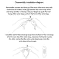 Miniatyrbilde 6 av 6: Klokkerem for Xiaomi Mi Band 4 - Svart
