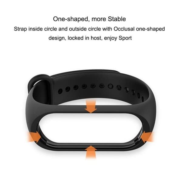 Urrem til Xiaomi Mi Band 4 - Svart