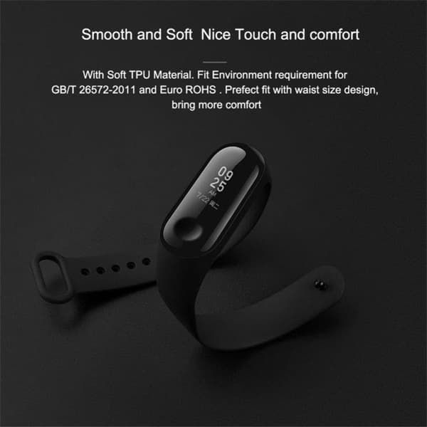 Urrem til Xiaomi Mi Band 4 - Svart