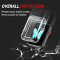 Miniatyrbild 2 av 7: 2-PACK Heltäckande Ultratunn TPU Skal Apple Watch 38mm Liquid
