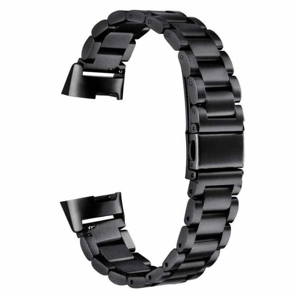 Metallirannekoru Fitbit Charge 3 musta