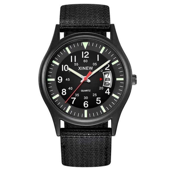 Herrklocka Nylon Quartz - Xinew