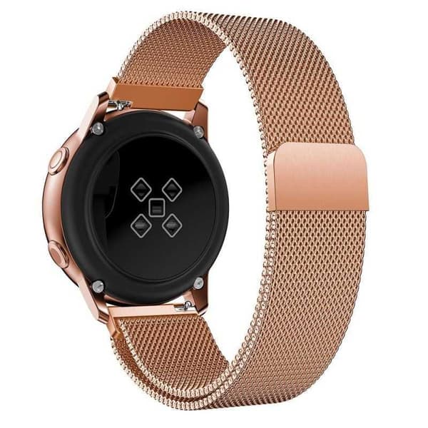 Samsung Galaxy Active Armbånd Milanese Loop Rose Gold