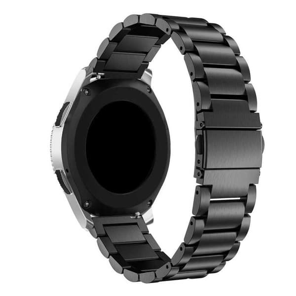 Metallirannekoru Samsung Galaxy Watch 42mm LTE Musta