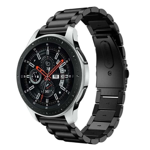 Metallirannekoru Samsung Galaxy Watch 42mm LTE Musta