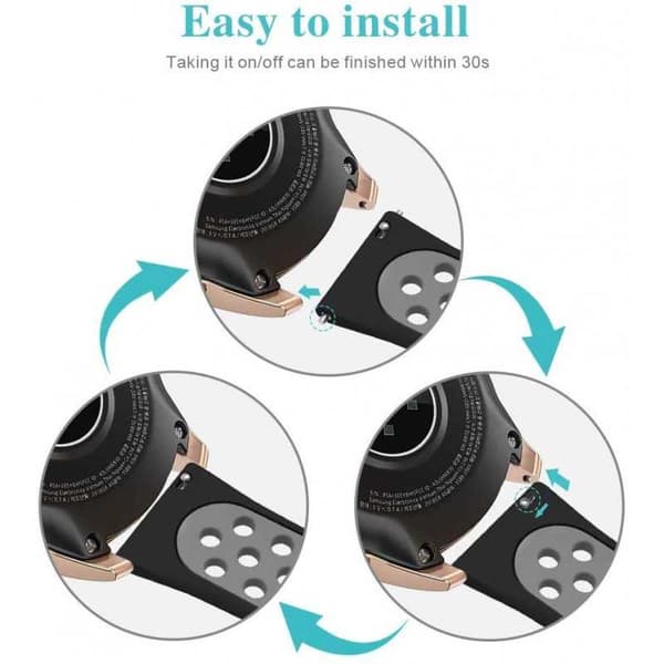 Samsung Galaxy Watch Active Stilfuld Sports Armbånd Runner
