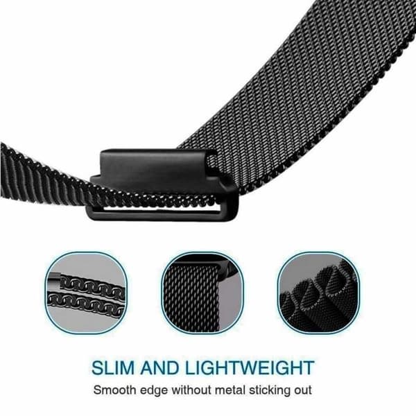 Fitbit Versa 2 Armband Milanesisk Loop Roséguld