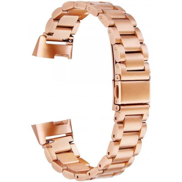 Metallirannekoru Fitbit Charge 3 Rosegold
