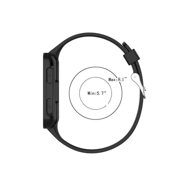 Garmin Forerunner 30 & 35 Stilfuldt silikonearmbånd Løb nr
