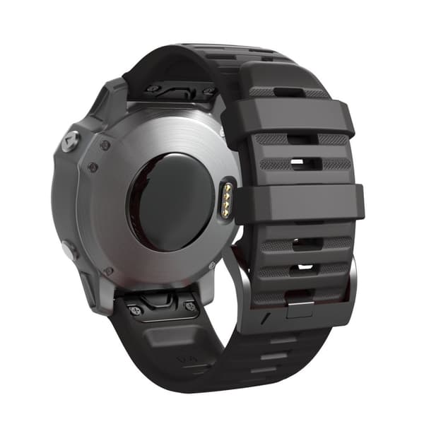 INF Garmin Fenix / Forerunner / Approach / Quatix armband Svart