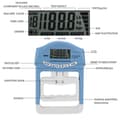 Miniatyrbillede 6 af 8: Digitalt håndholdt dynamometer med høj præcision