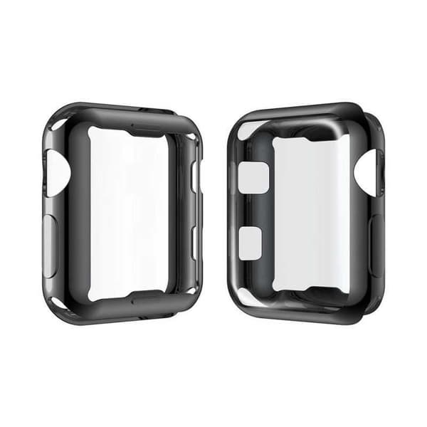 Apple Watch Series 6 40mm fuld dækning Shell Metallic
