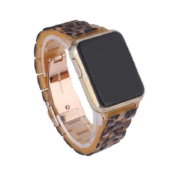 Apple Watch Series 6 40 mm Premium Resin Band - Leopardmønster