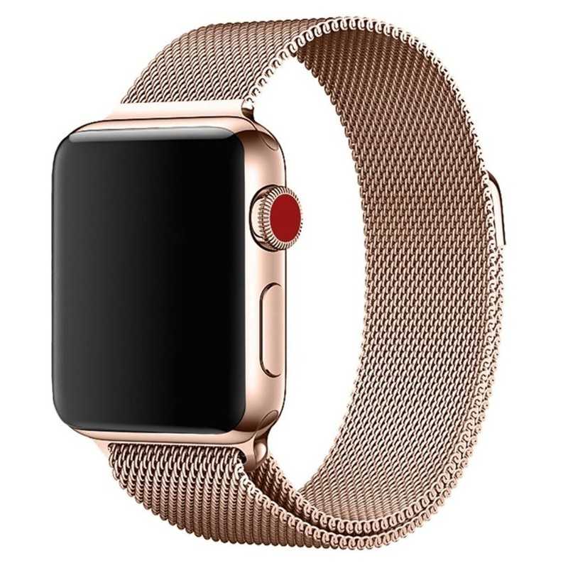 apple watch 4 milanese loop rose gold
