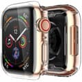 Miniatyrbillede 1 af 7: 2-PACK Full Coverage Ultratynd TPU Cover Apple Watch SE 40mm væske