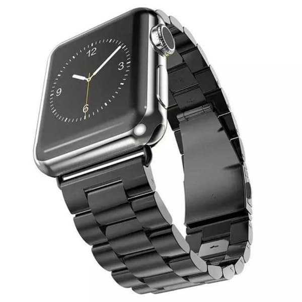 Metallarmband Apple Watch SE 44mm Svart