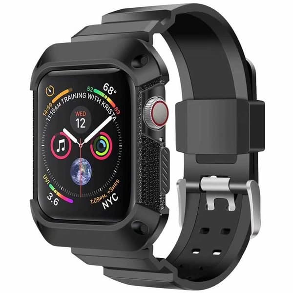Apple Watch SE 40 mm iskunkestävä kotelo TerraActive-rannekorulla