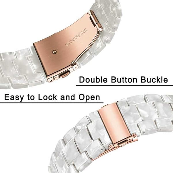 Apple Watch SE 40mm Premium Harts Armband - Leopard Mönster