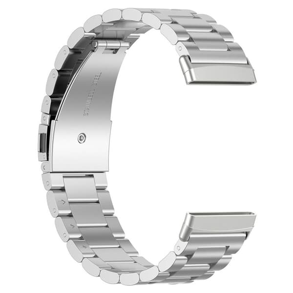 Armbånd Rustfrit stål Fitbit Versa 3 - Sølv
