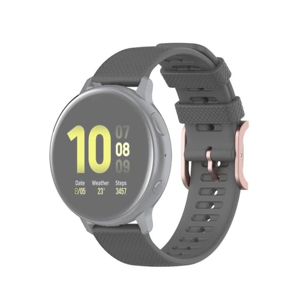 Dot Texture Armband för Samsung Galaxy Watch 41/42 mm 20 mm - Grå