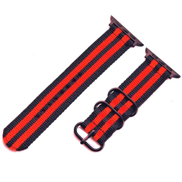 SKALO Nato-armband Nylon Apple Watch Series 1-3 38mm