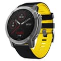 Pikkukuva 1 / 4: Twin Sport Rannekoru Garmin Fenix 6 - Musta/keltainen