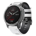 Miniatyrbild 1 av 4: Twin Sport Armband Garmin Fenix 6 - Vit/svart