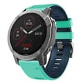 Miniatyrbild 1 av 5: Twin Sport Armband Garmin Fenix 6 - Mint/Blå