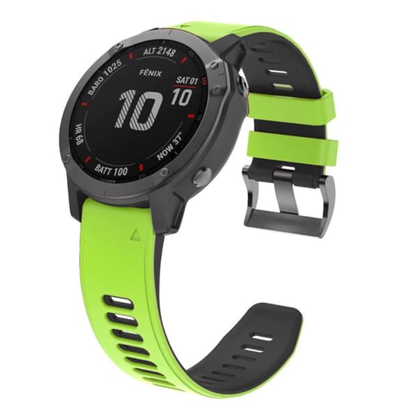 Twin Sport armbånd Garmin Fenix 6X Pro - Kalk/svart
