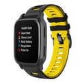 Miniatyrbild 1 av 3: Twin Sport Armband Garmin Venu Sq - Svart/gul
