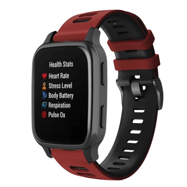 Twin Sport Armbånd Garmin Venu Sq- Rød/sort