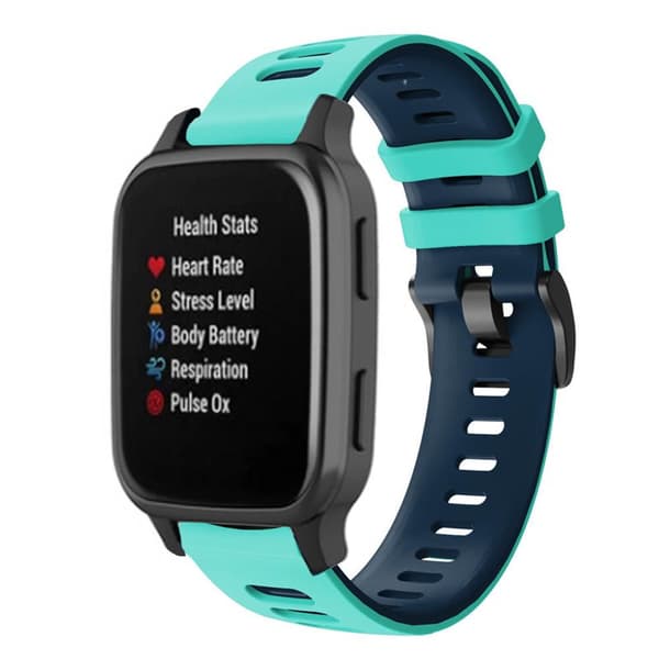 Twin Sport Rannekoru Armband Garmin Venu Sq - Turkoosi/sininen