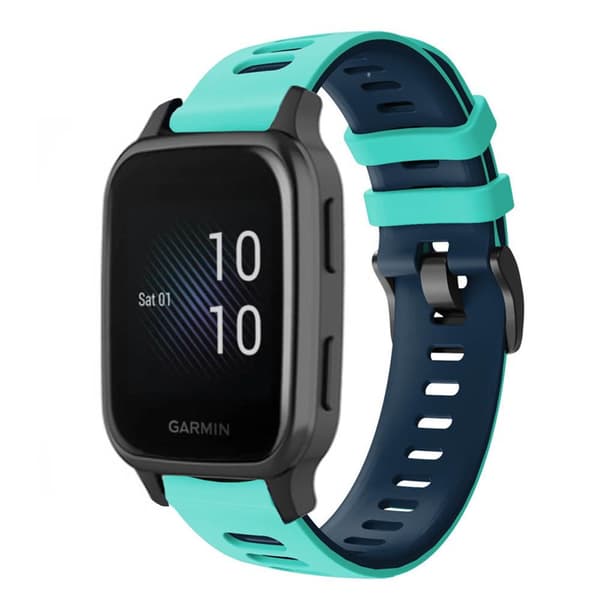 Twin Sport Armband Garmin Venu Sq Music Edition - Turkos/blå