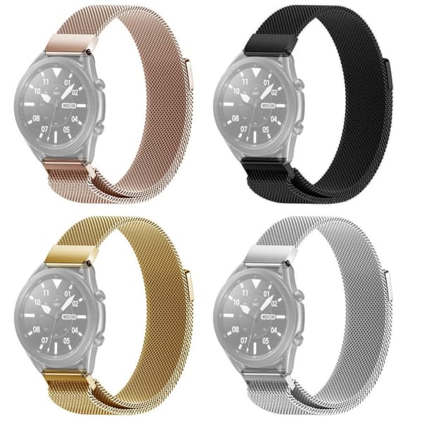 SKALO Milanese Loop til Samsung Watch 3 45mm