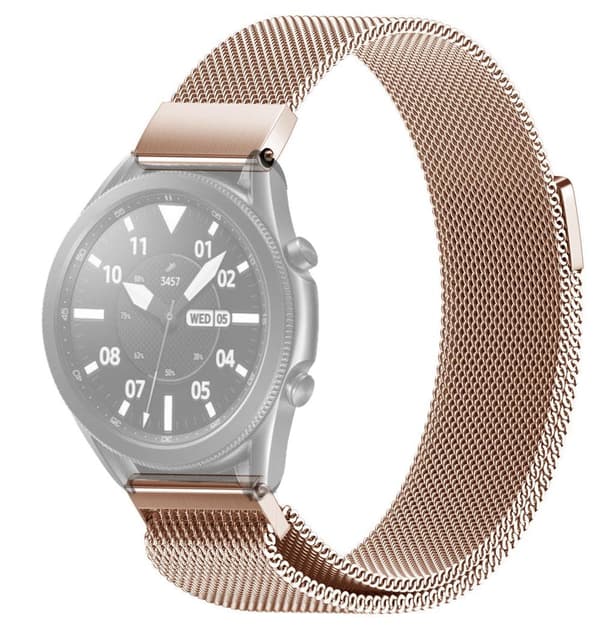 SKALO Milanese Loop til Samsung Watch 3 45mm
