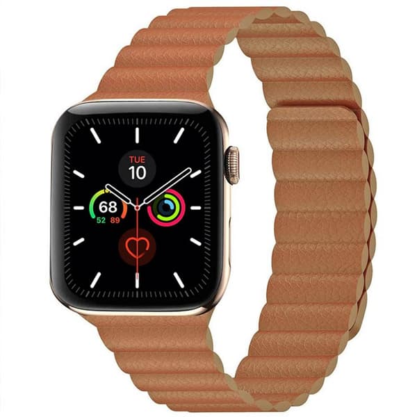 Apple Watch 6 (40mm) nahkainen silmukkahihna - ruskea