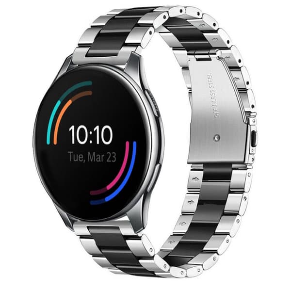 Armband rostfritt stål OnePlus Watch 46mm - Sv/Silver