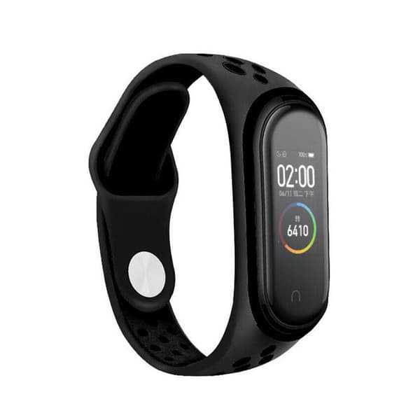 EBN Armbånd Xiaomi Mi Band 3/ 4/ 5/ 6- Sort