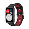 Miniatyrbild 1 av 5: Twin Sport Armband Huawei Watch Fit - Svart/röd