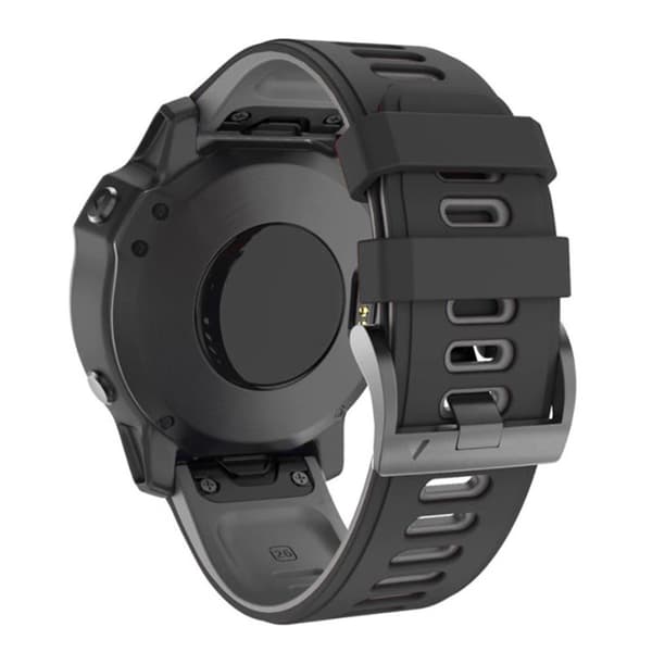 Twin Sport armbånd Garmin Fenix 6S Pro - Svart/grå