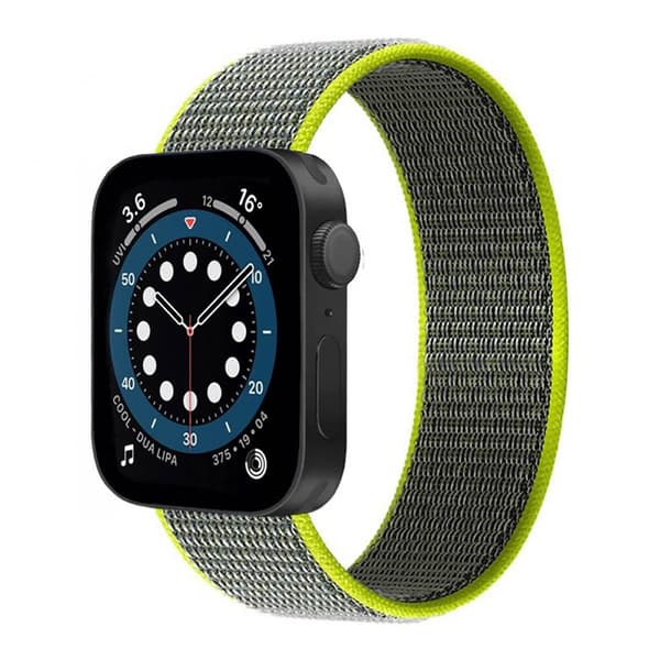 Nylonrannekoru Apple Watch 7 (45 mm) -Flash