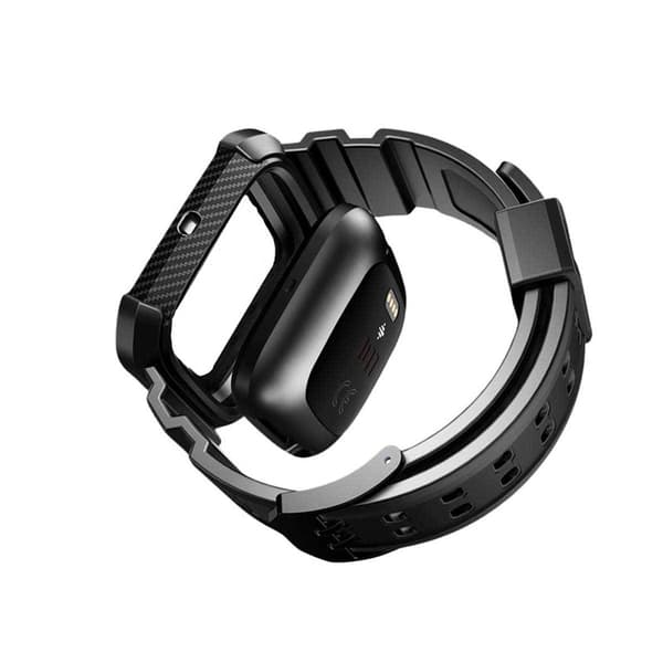 SUPCASE UB Pro armbånd Fitbit Versa 2 - Svart