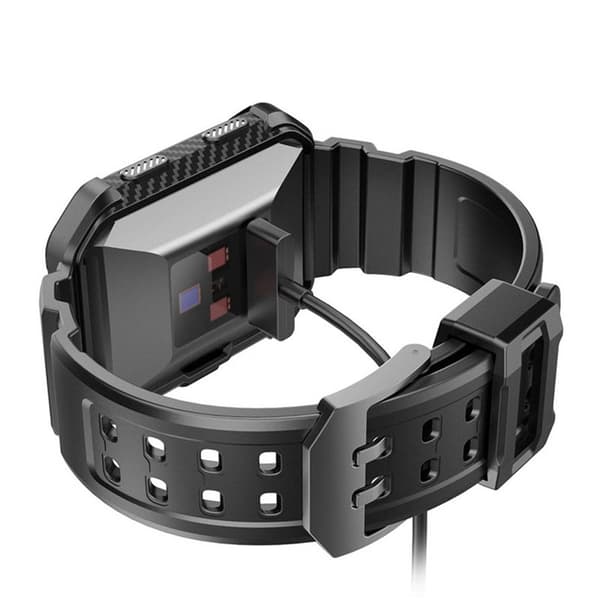 SUPCASE UB Pro armbånd Fitbit Ionic - Sort