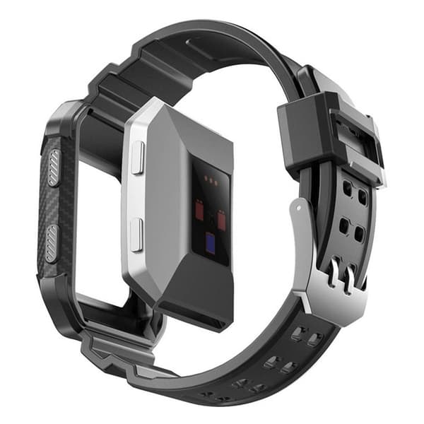 SUPCASE UB Pro armbånd Fitbit Ionic - Sort